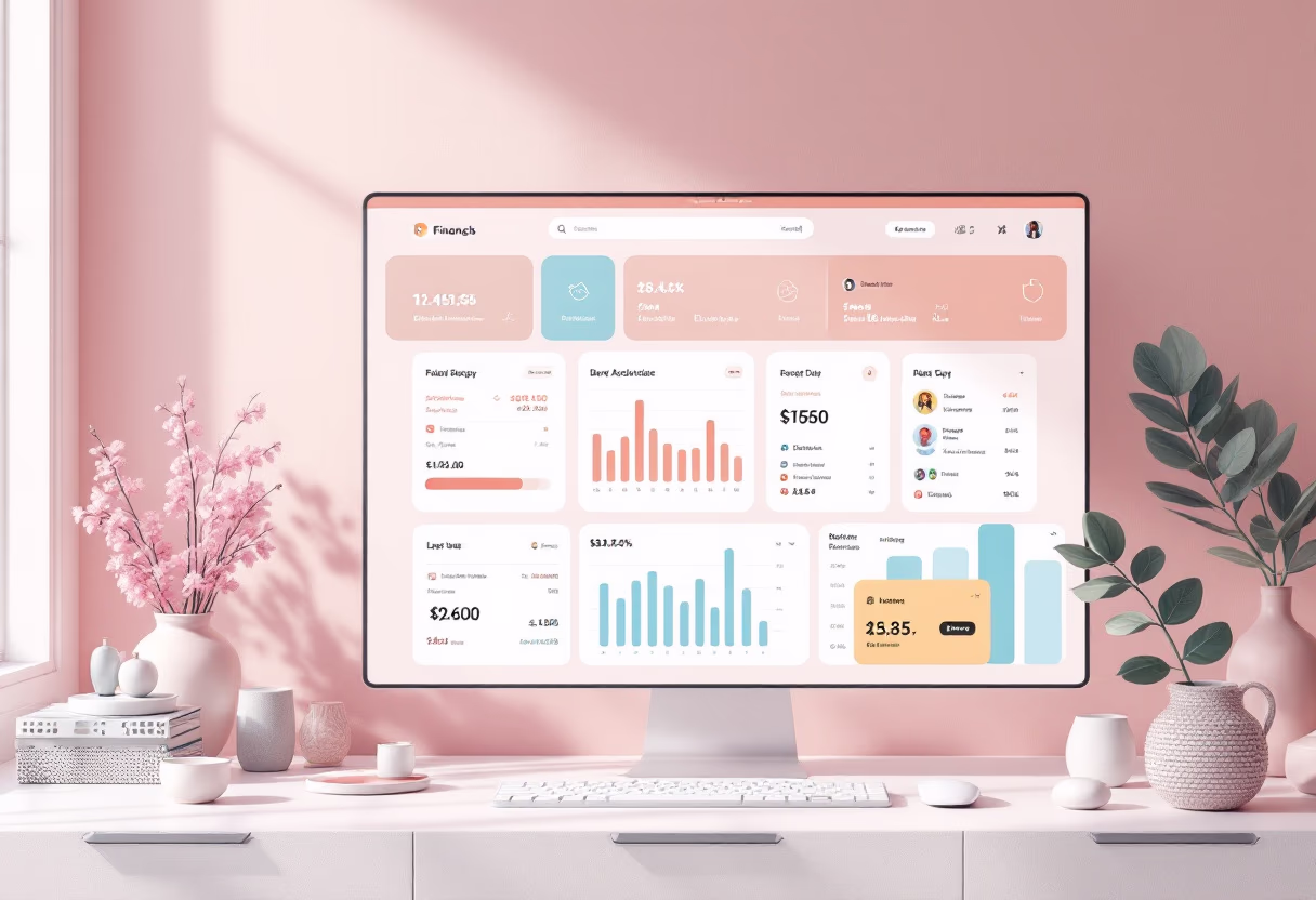 [interface] image of product feature interface (for an ai fintech company)