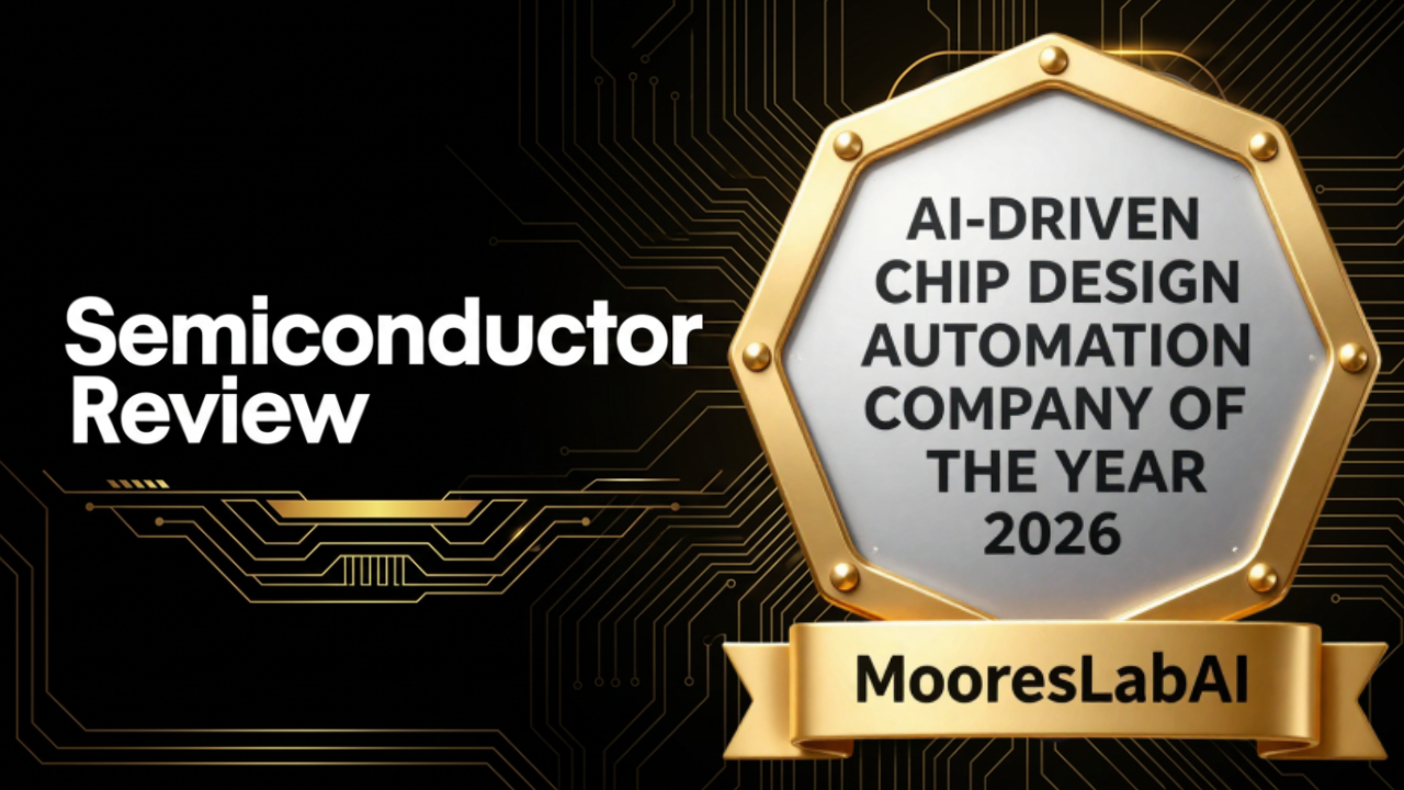 Semiconductor Review Recognizes Moores Lab AI as a Company Transforming SoC Verification