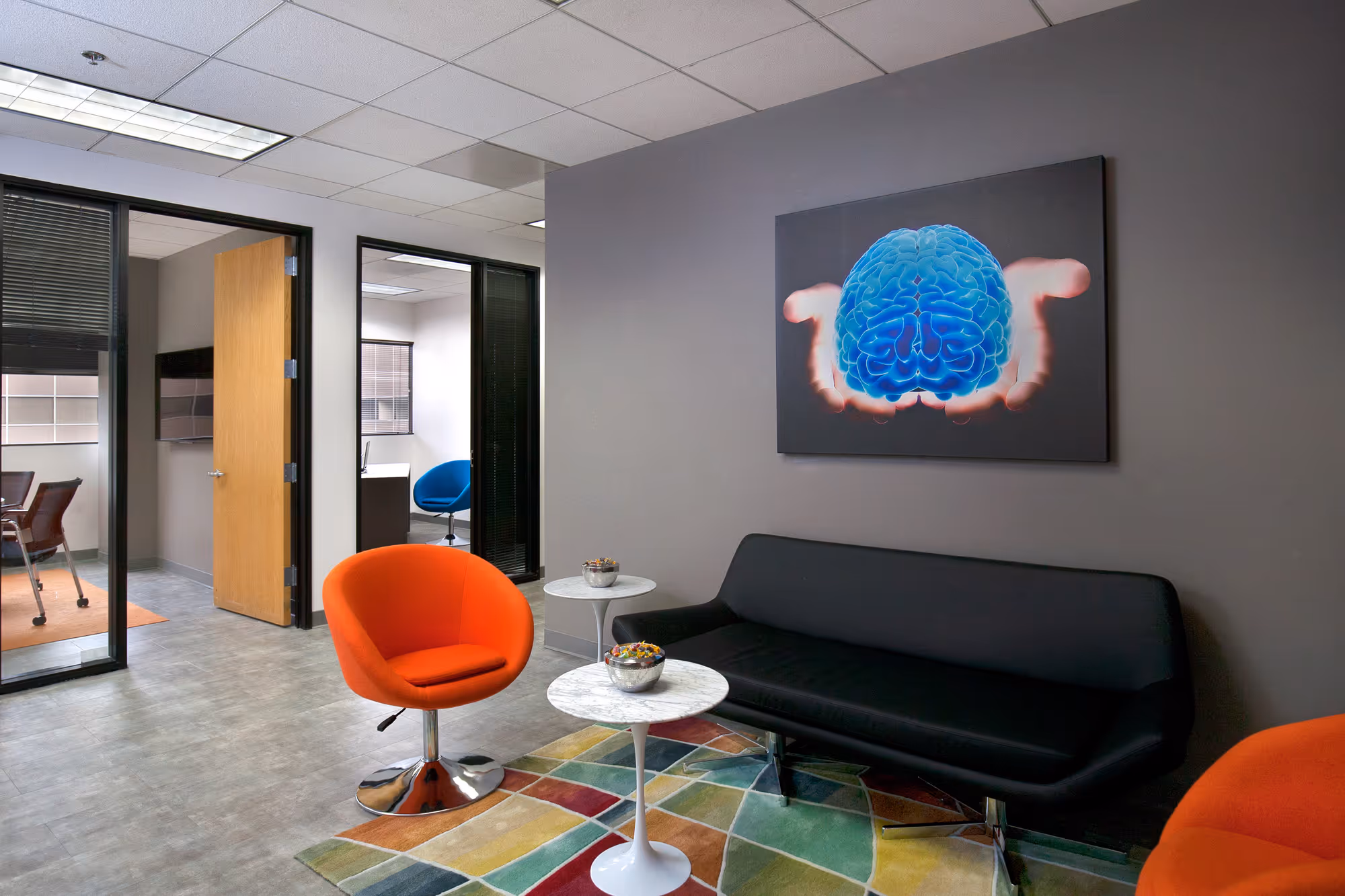 Commercial office space interior design