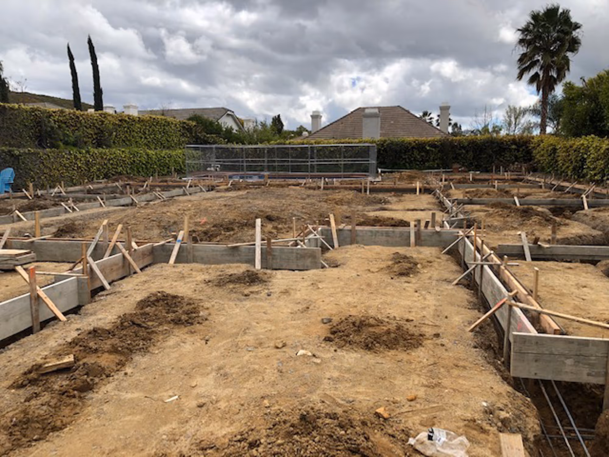 Home construction rebuild after disaster