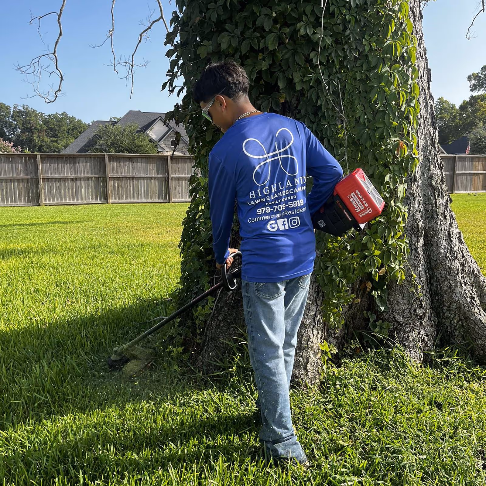 Commercial groundskeeping and weed control near me