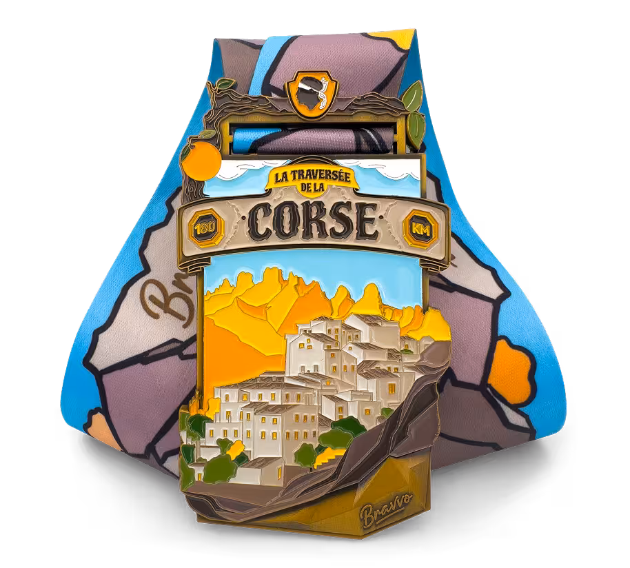 Corsica GR20 medal