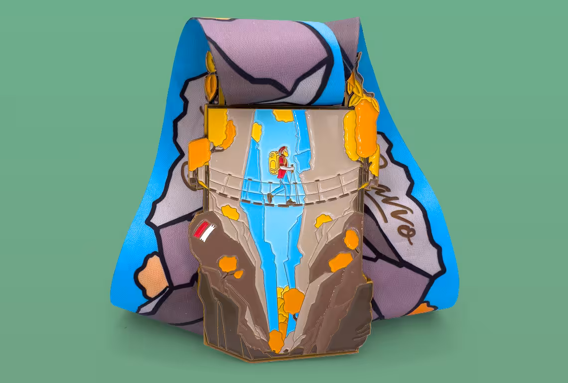 Corsica GR20 medal back