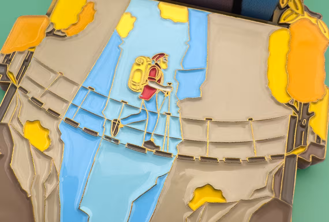 Corsica medal details back