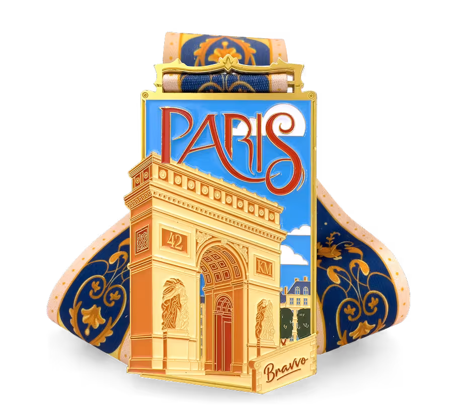Paris Virtual Challenge Medal