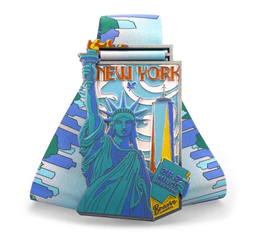 New York Marathon medal