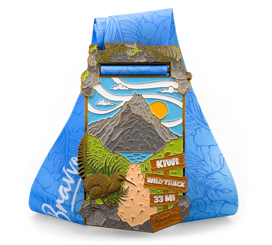 Kiwi Wild Track medal