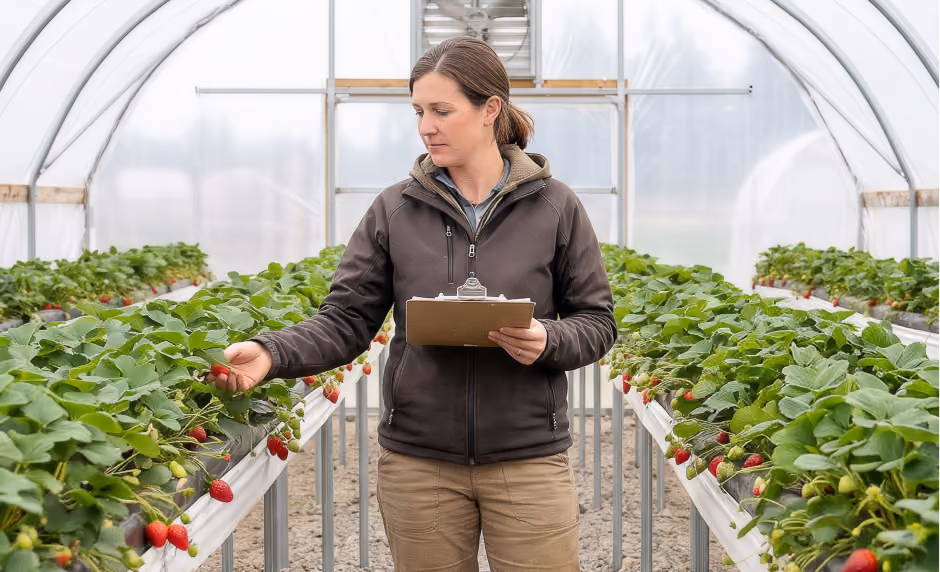 Controlled environment hoop house