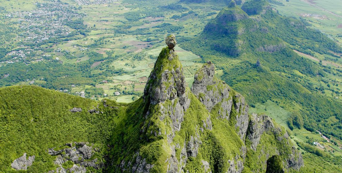 Hike to the summit of Le Pouce in Mauritius, a nature adventure offering spectacular views with MJ Holidays.