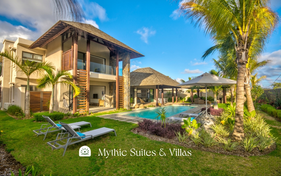 The Mythic Suites & Villas in Mauritius offers a luxurious and peaceful setting for an exceptional stay with MJ Holidays.