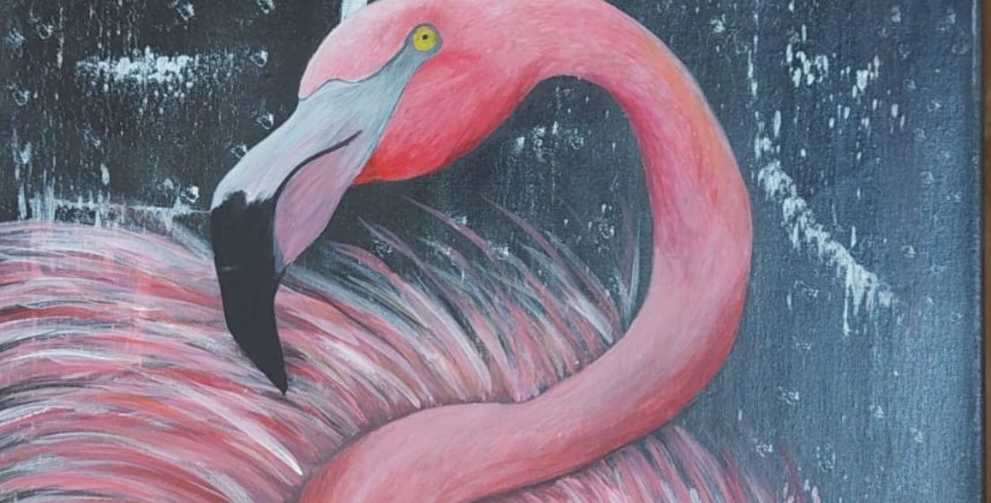 Les œuvres exposées lors du brunch “Expo” à l’île Maurice, illustrant la créativité locale mise en lumière par MJ Holidays.