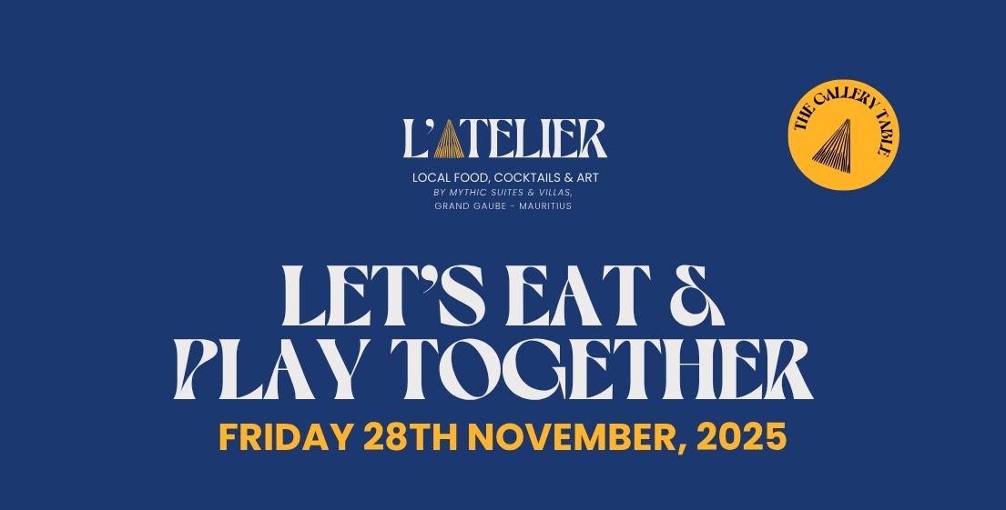 Ambiance conviviale et ludique du brunch Let’s Eat & Play Together à l’île Maurice, une expérience gourmande et familiale signée MJ Holidays.