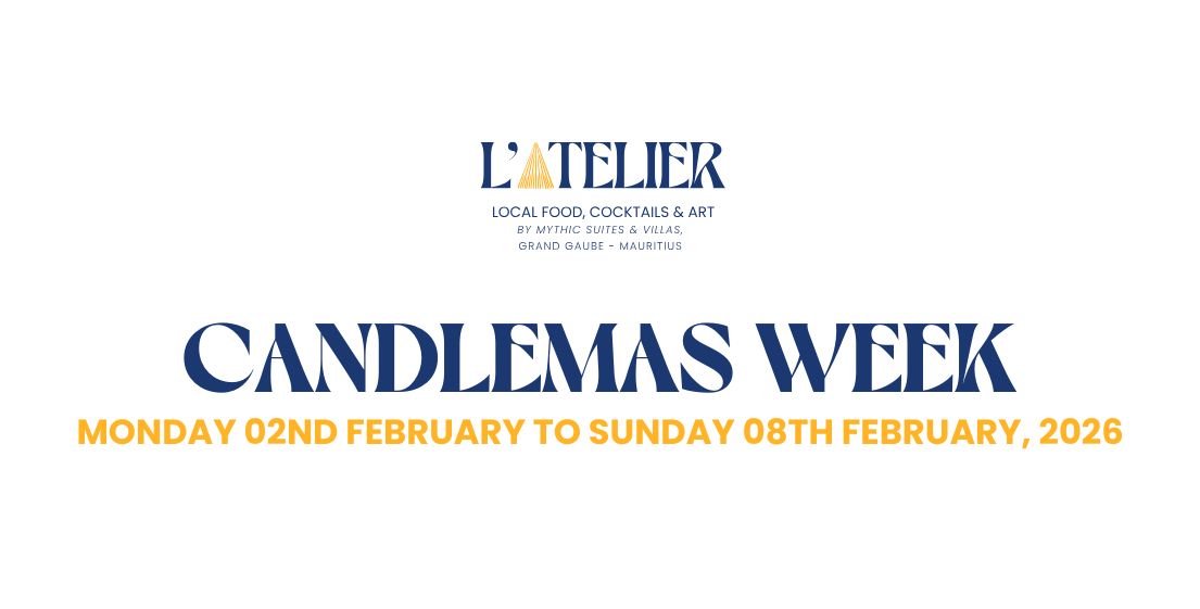 Ambiance gourmande de la semaine de la chandeleur à l’île Maurice, célébrant les saveurs de saison et l’élégance tropicale signée MJ Holidays.