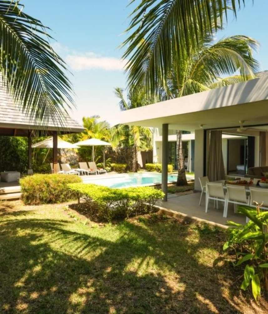 villa sous licence à l'île Maurice chez MJ Holidays