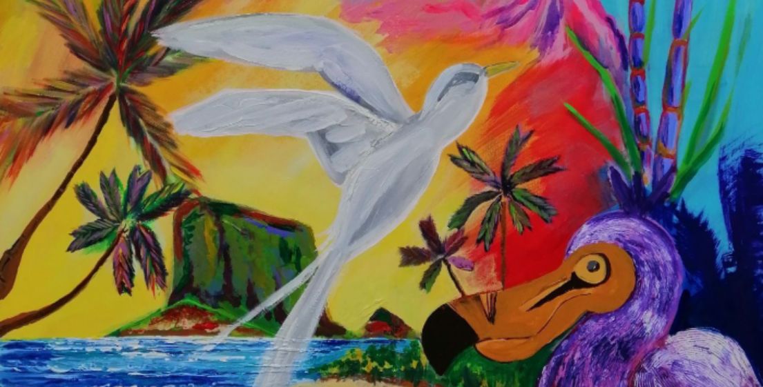 Lors du brunch “Expo” à l’Île Maurice, les créations exposées révèlent le talent et l’inspiration des artistes locaux, sublimés par l’initiative de MJ Holidays.