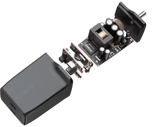 3d render of parts of Cuzor charger