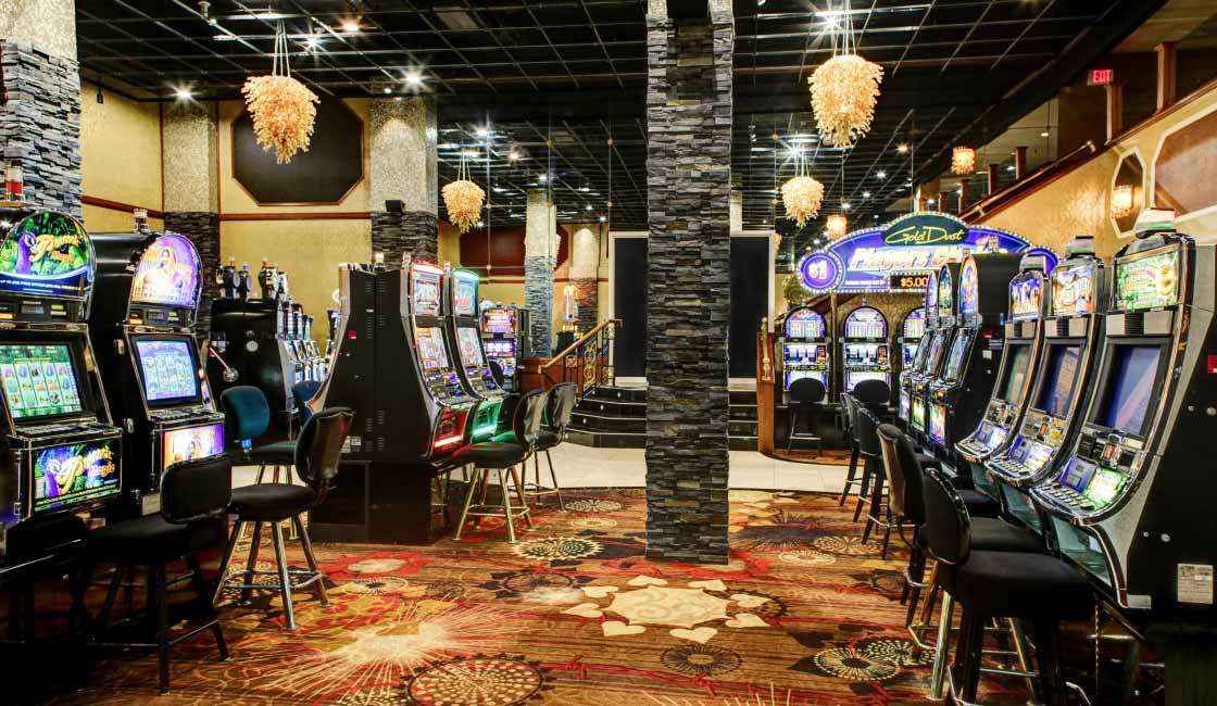 gaming slots on casino floor