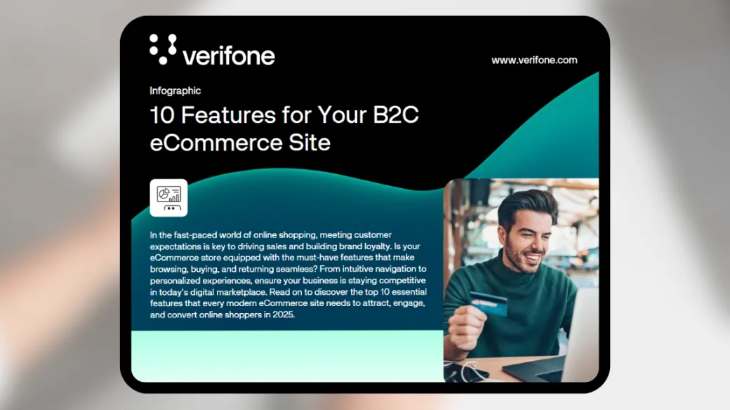 Content resource thumbnail - 10 features for your B2C website infographic