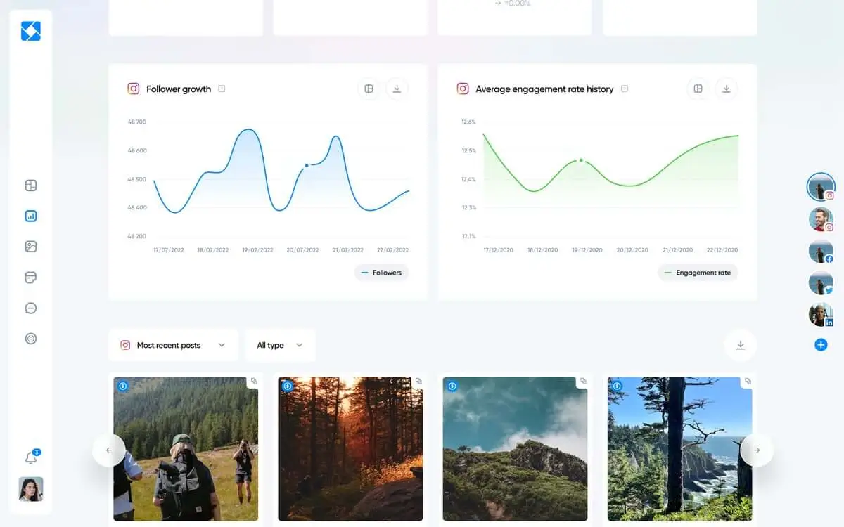 Iconosquare Demo - Performance Analytics Overview