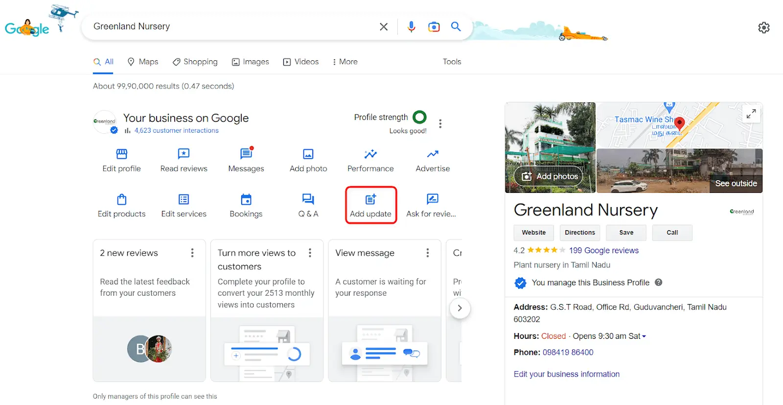 Special Offer on Google Business Profile