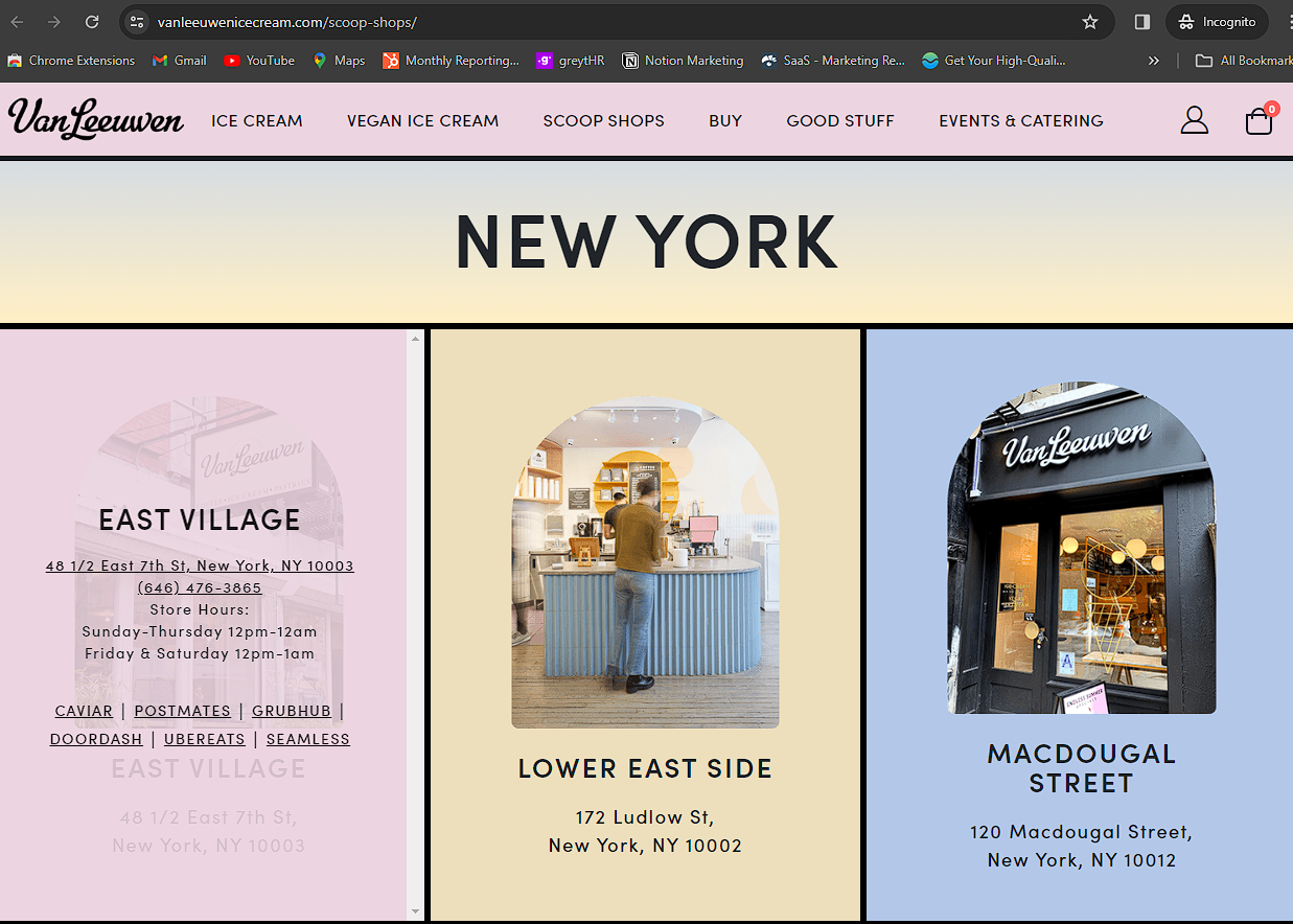 Landing Page for Multi-location SEO