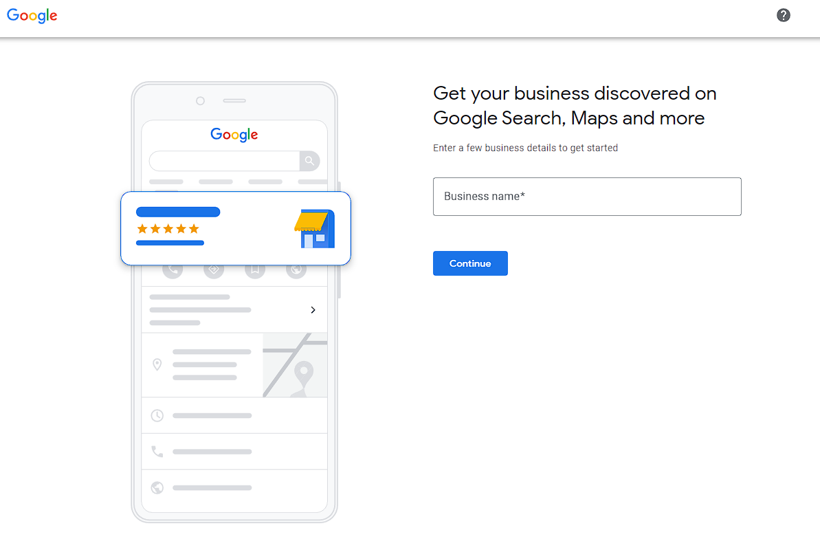 Recover Google Business Listing