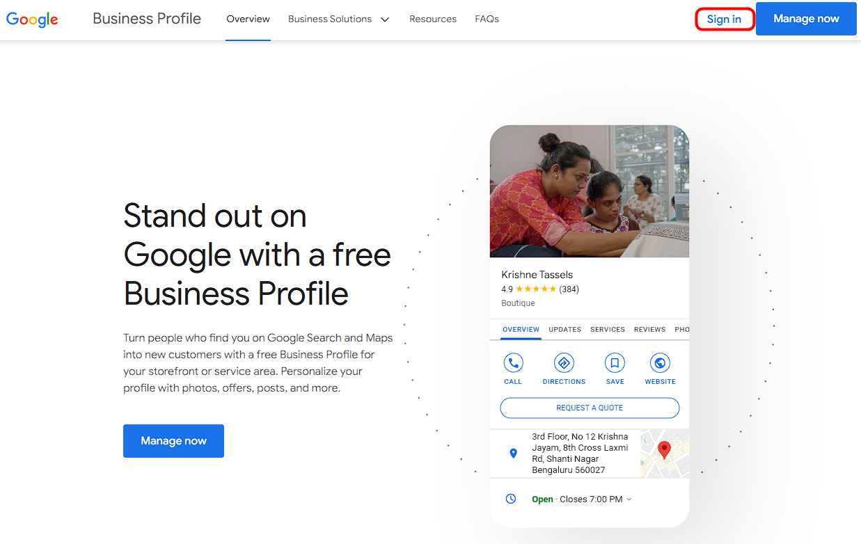 Recover Google Business Listing