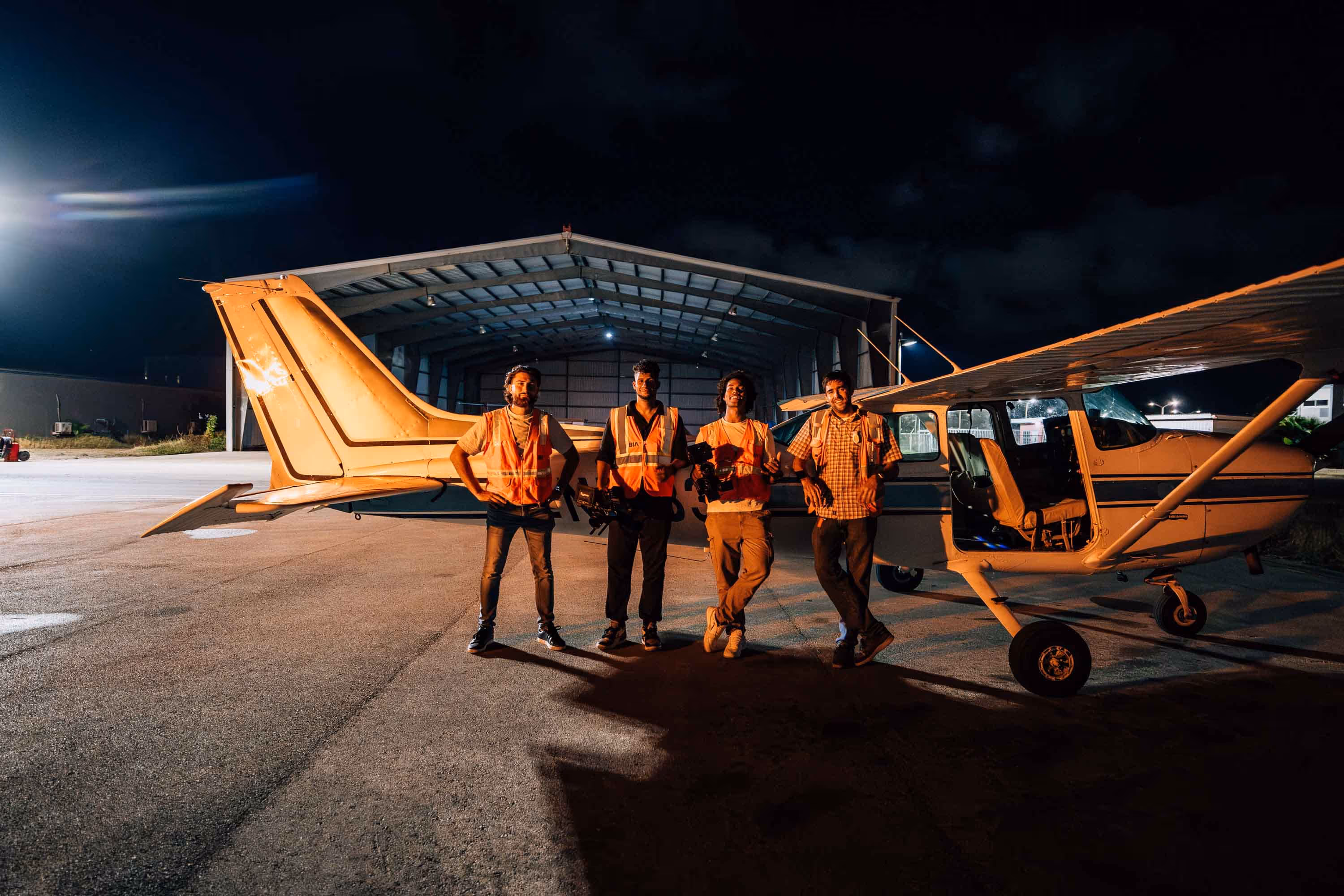 Tuna Trio - Work - Bonaire International Airport - Light Documentary Project