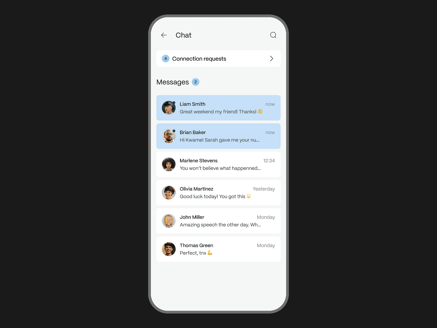NewForm product UI image