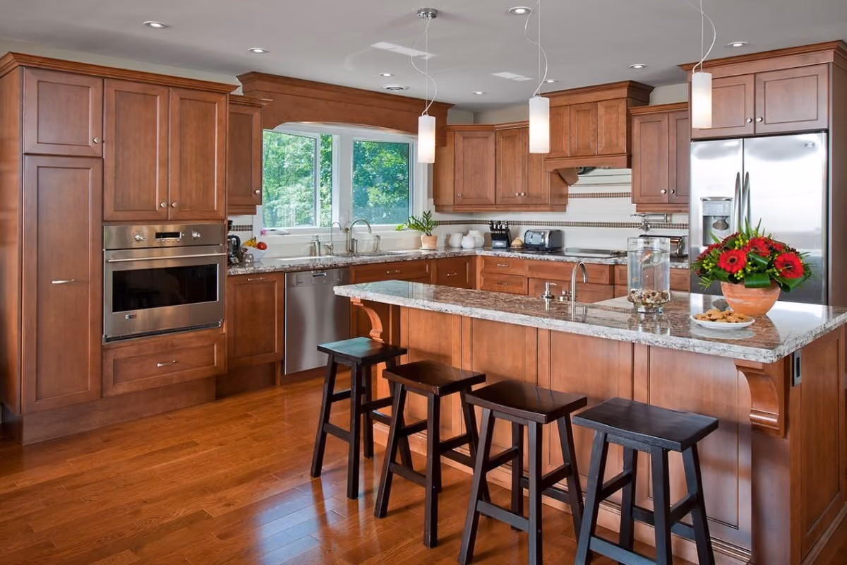 Accessible home renovation with wider circulation, Pioneer Craftsmen.