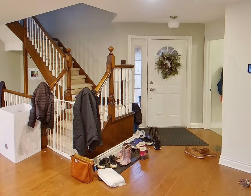 Before - Entry Interior