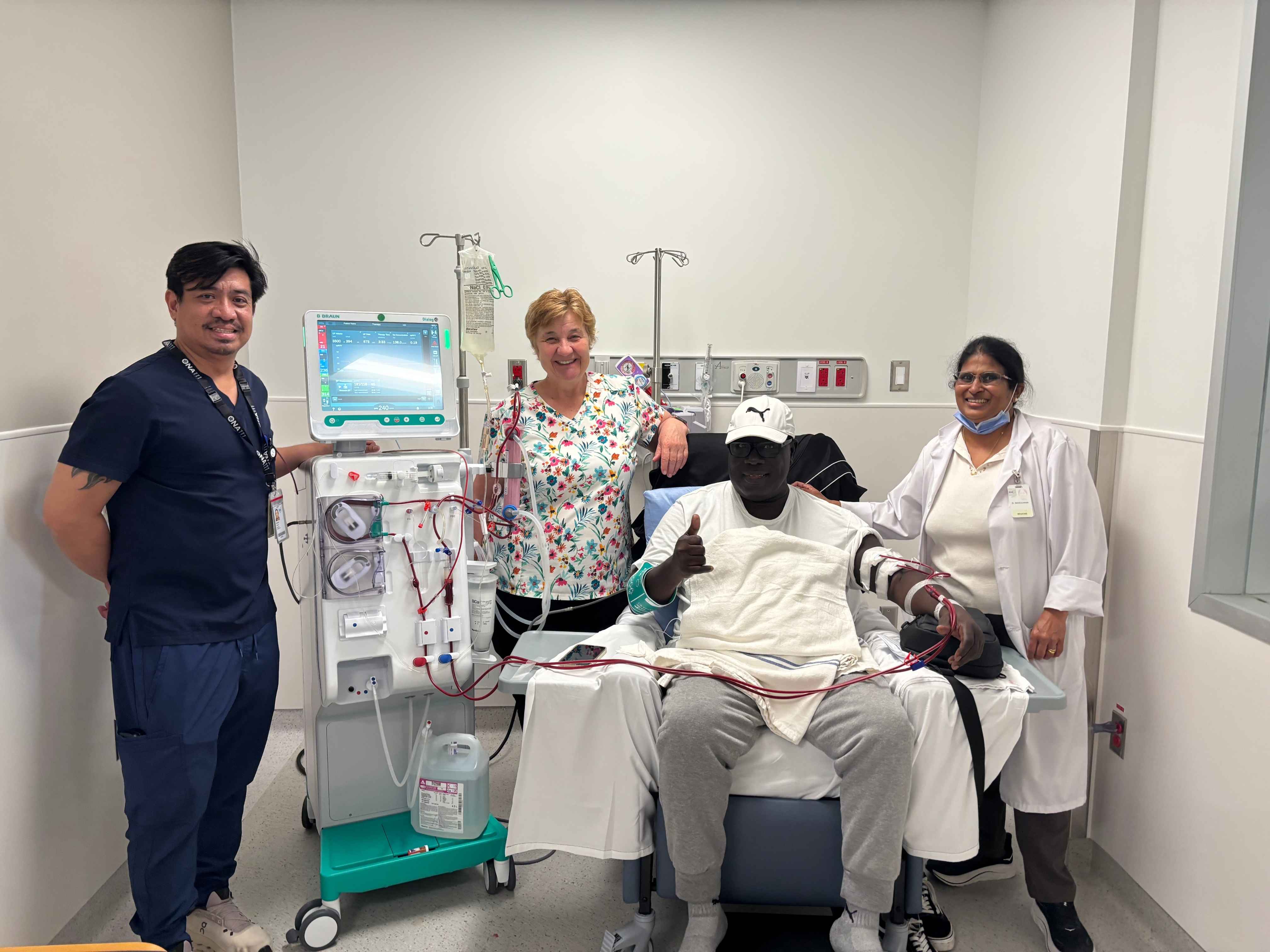 New Donor-Funded Dialysis Technology Helps Scott Get His “Mojo” Back