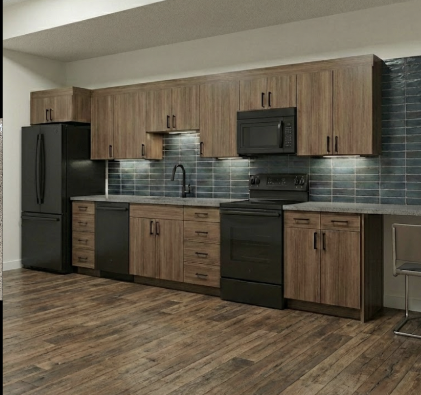 Etta Place unit kitchen