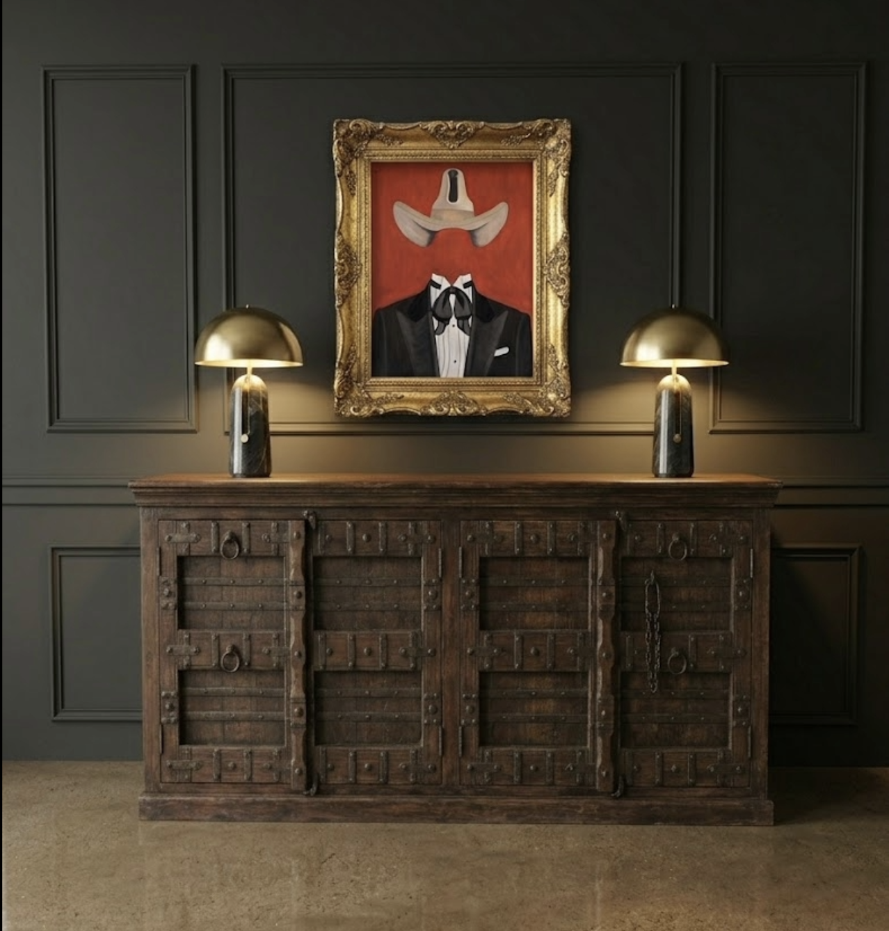 Etta Place lobby console