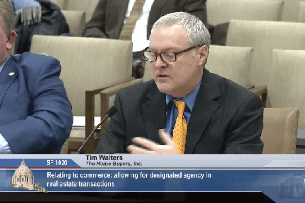  Tim Walters Advocates for Home Buyers at Minnesota Capitol