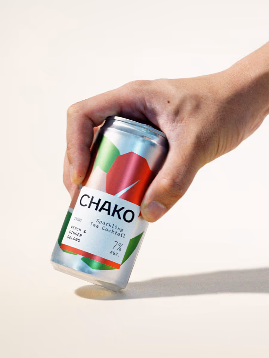 Chako canned cocktail packaging – single SKU design