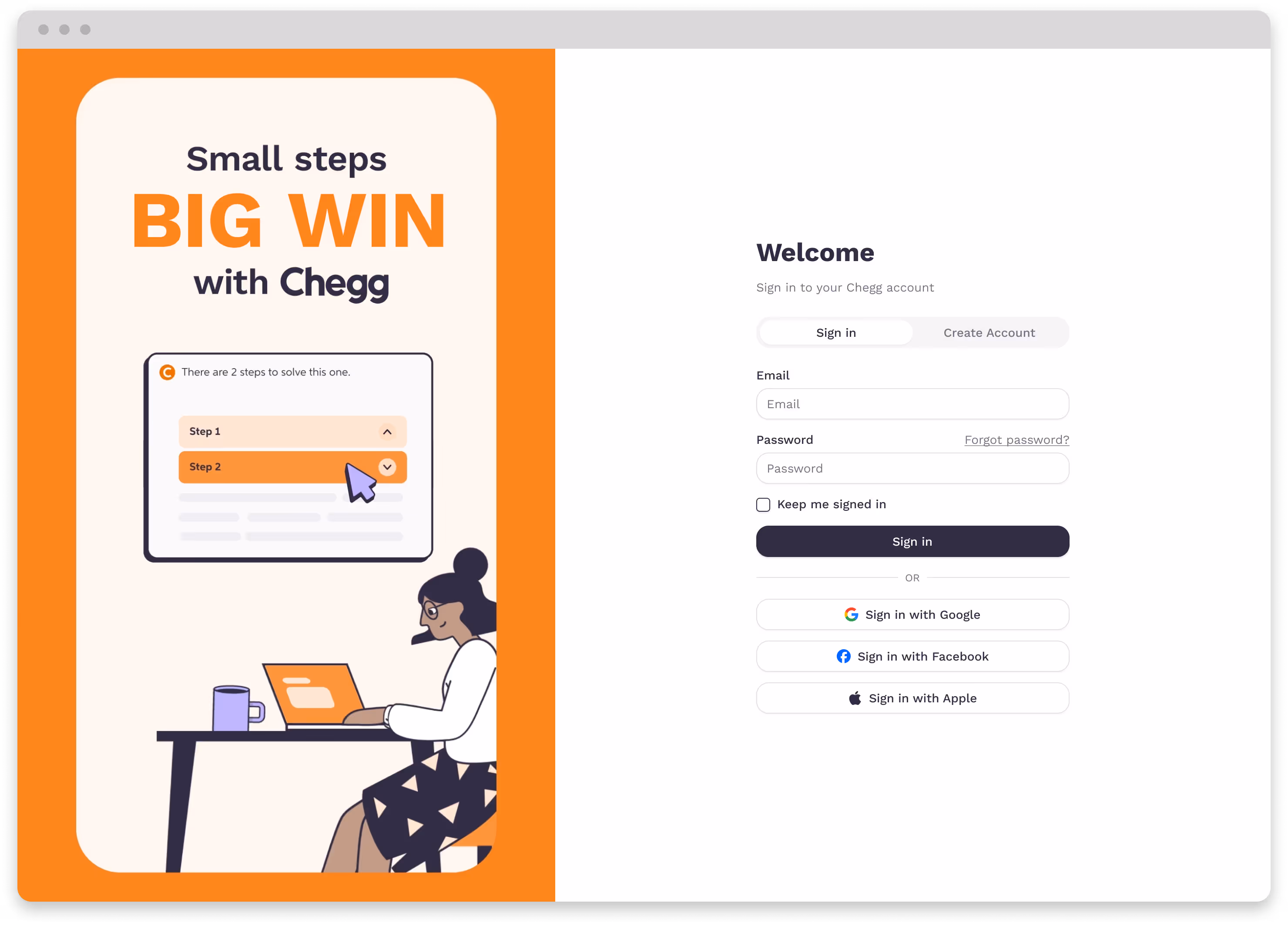 Chegg product interface – new unified design system with consistent UI