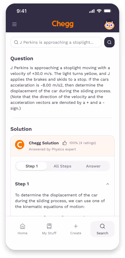 Chegg product interface – new unified design system with consistent UI