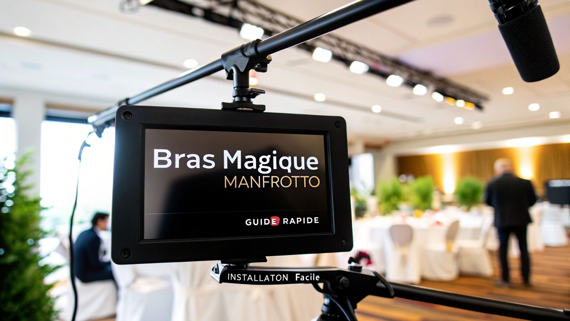 Bras: bras magique manfrotto – guide rapide pour l'installation et l'usage