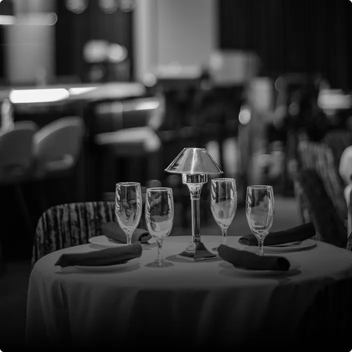 Sonorisation multizone professionnelle intégrée dans un restaurant