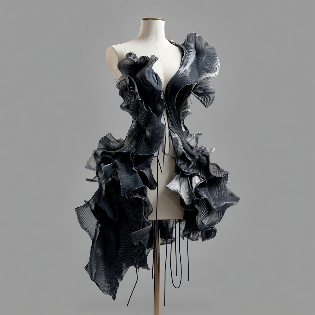 The dress details 