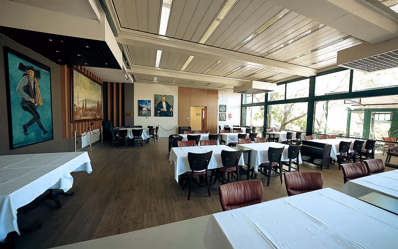 [background image] image of dining space (for a seafood restaurant)