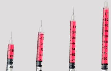 Example of Tirzepatide dosing schedule for weight loss patients