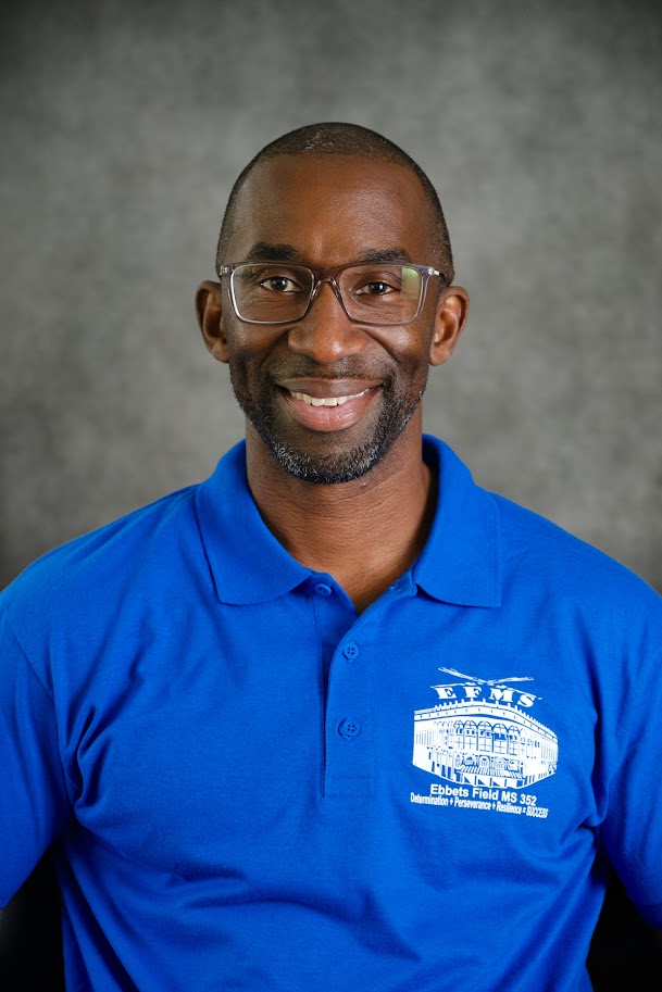 Melvin Washington, Ebbets Field Middle School staff member