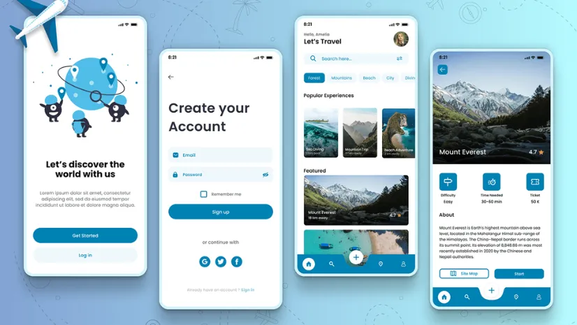 Application web et mobile sur mesure pour entreprises