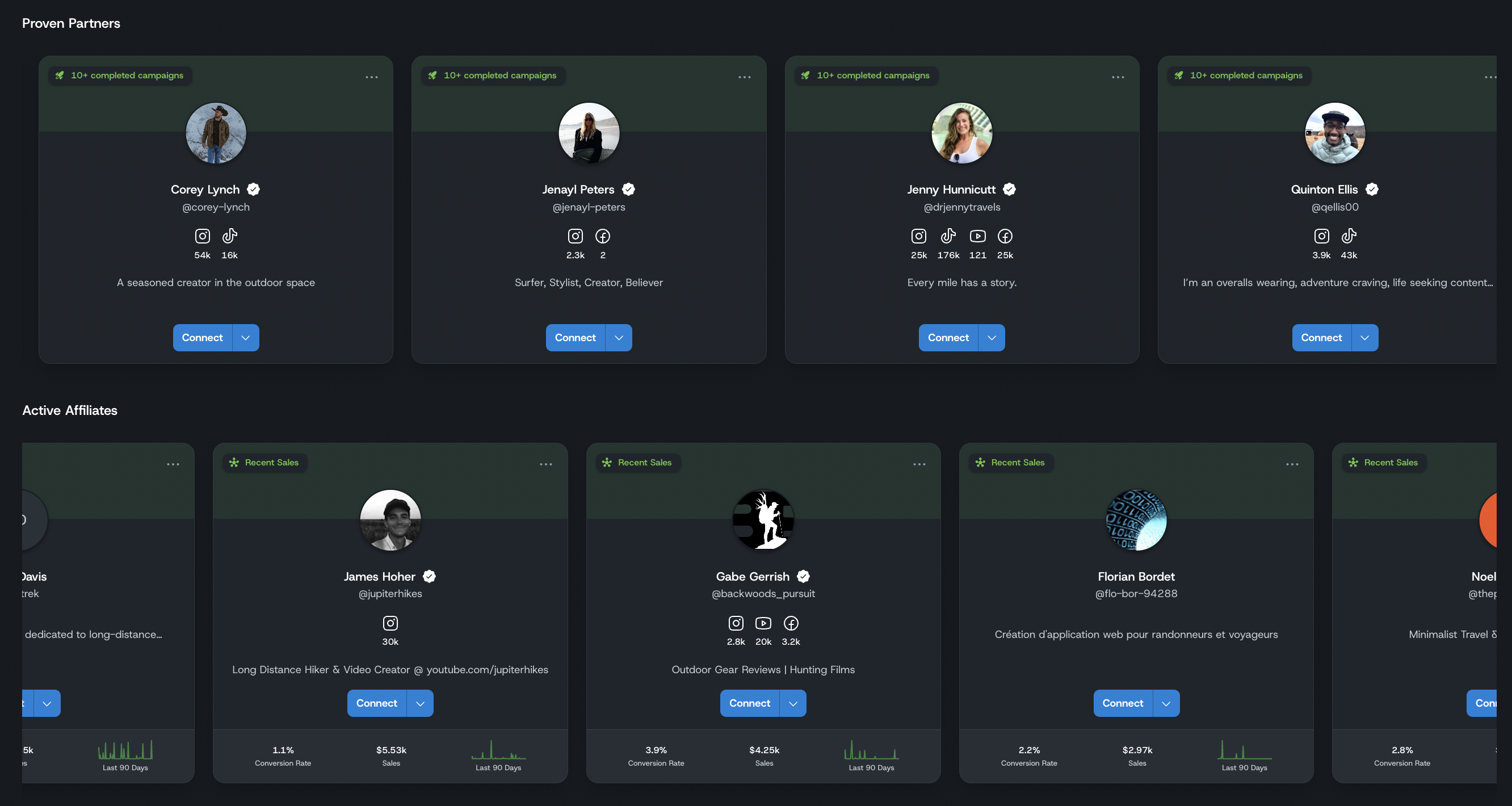 Nice clean invoicing system for brands and creators on Popfly labs.