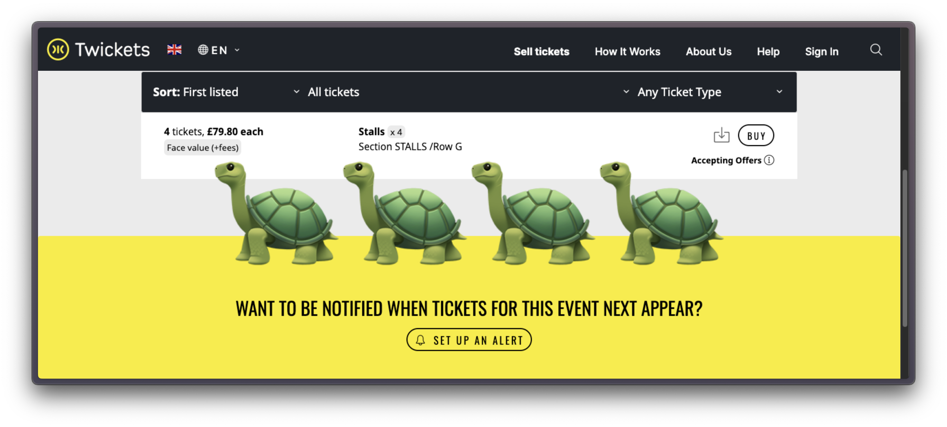 Better Alternative to Twickets Ticket Alerts