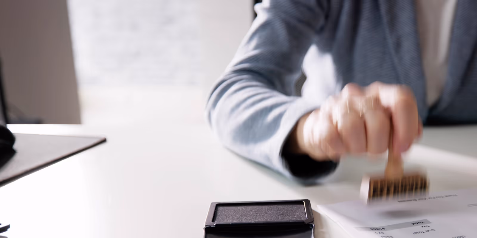 Woman looking on the horizon on her job