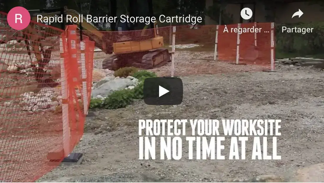 Le Rapid Roll : Comment sécuriser un espace en toute facilité