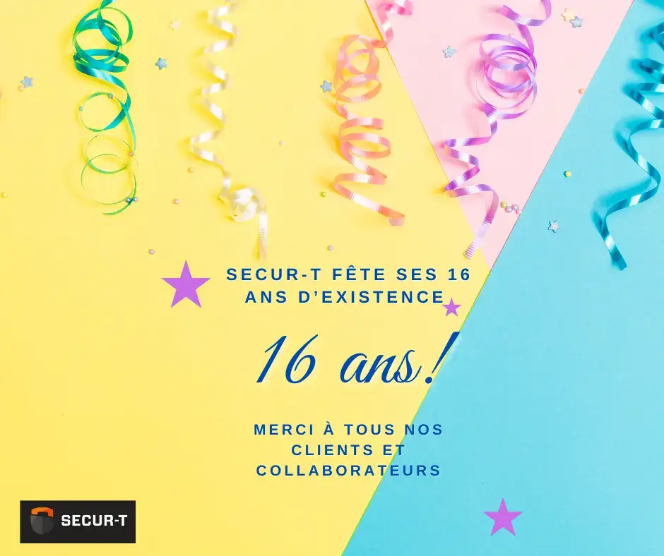 Secur-T celebrates its 16th anniversary